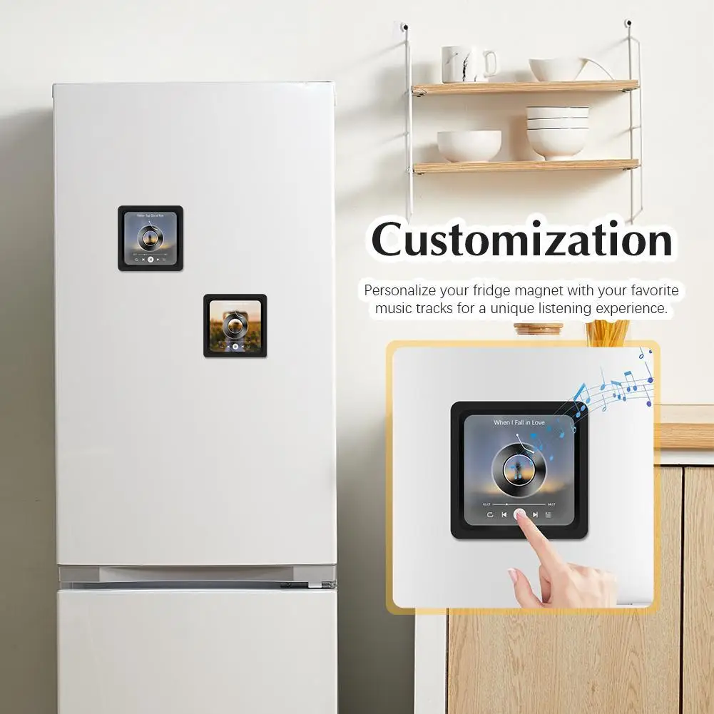 Hot Selling Customized Music Fridge Magnet Custom Music Box Song Music Box Box