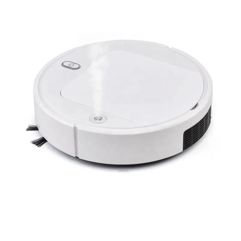 Self cleaning dust absorption sweeping wet and dry mop mini robot vacuum cleaner with mopping function