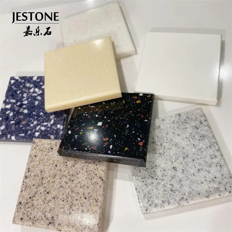 JESTONE Acrylic solid surface slabs for quartz artificial stone countertops