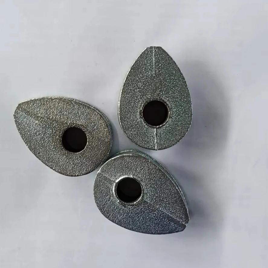 Professional Factory Made Zinc Galvanized Steel Solid Wire Rope Thimble Din 3091 Stamping Technology