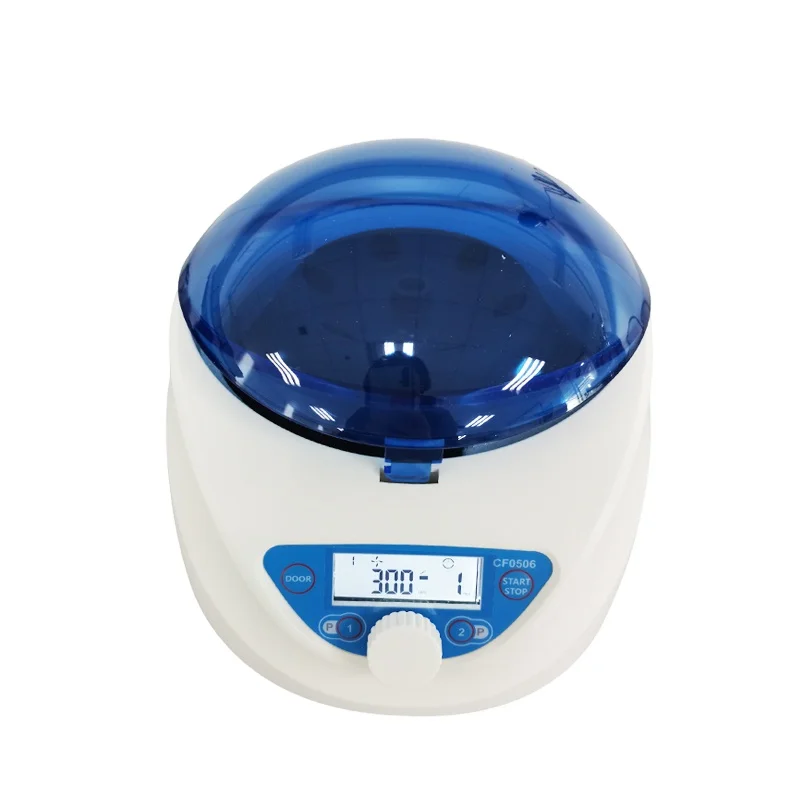 Table Top Low Speed 300-5000rpm PRP LAB Centrifuge machine 6x15ml/10mL/7mL/1.5-5mL with swing rotor for laboratory sale