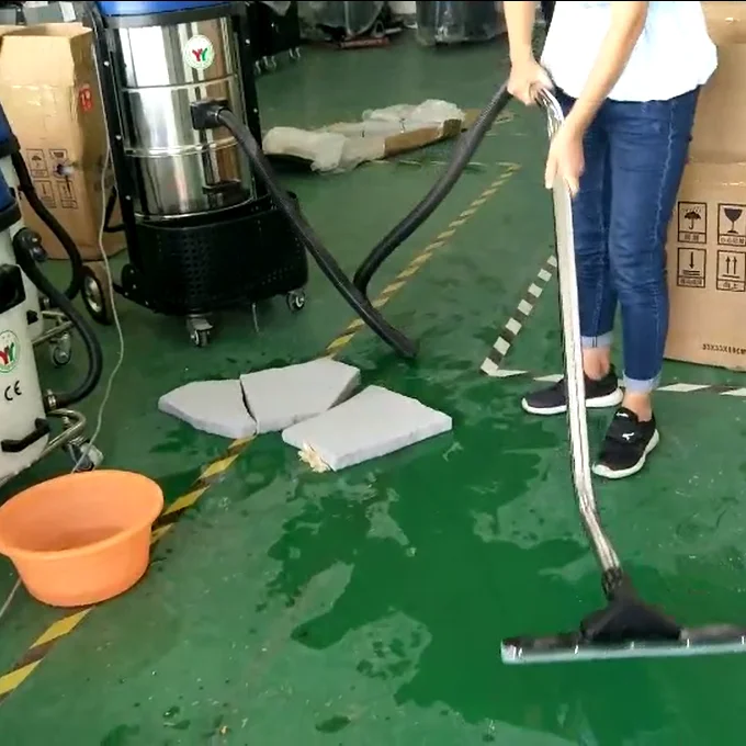 Промышленный пылесос высокой емкости YYVAC 80L для автомоек