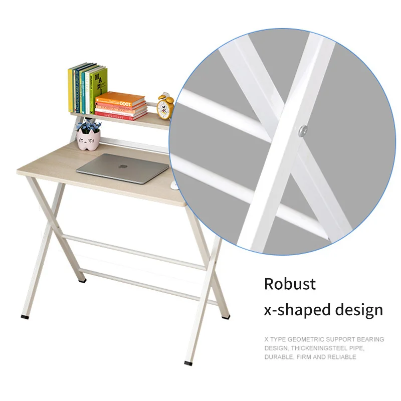 Современный простой складной компьютерный стол Бесплатная установка домашний настольный