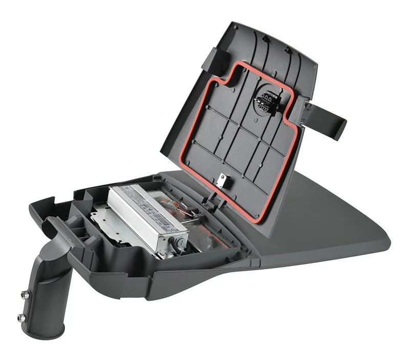 Алюминиевый корпус для дорожной лампы литья под давлением IP66 SKD, запасные части, античный светодиодный уличный фонарь