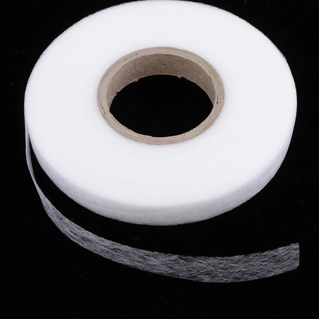Factory Non Woven Fusible Interlining Double Sided Fusible Tape Hot Melt Adhesive Web Hemming Fusing Tape for Garment