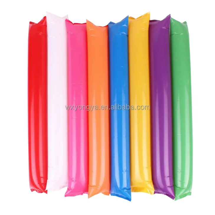 LOGO Printed Cheap LDPE Inflatable cheering Sticks