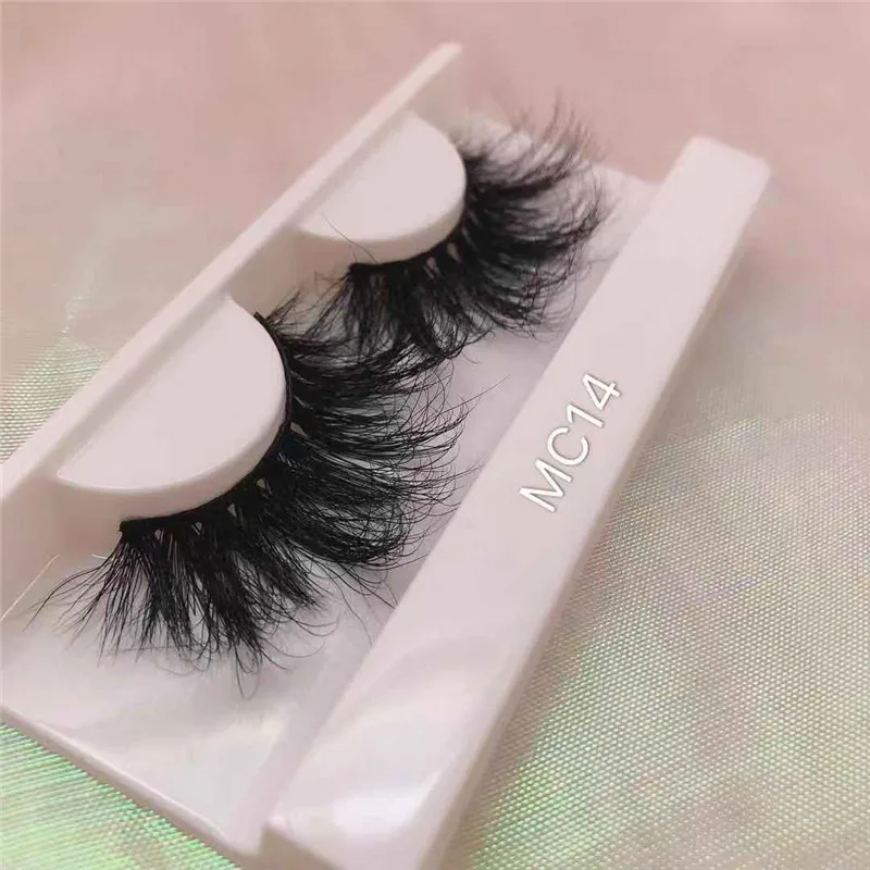
25mm mink eyelash private label fluffy 3d mink lashes wholesale 5d mink eyelashes 