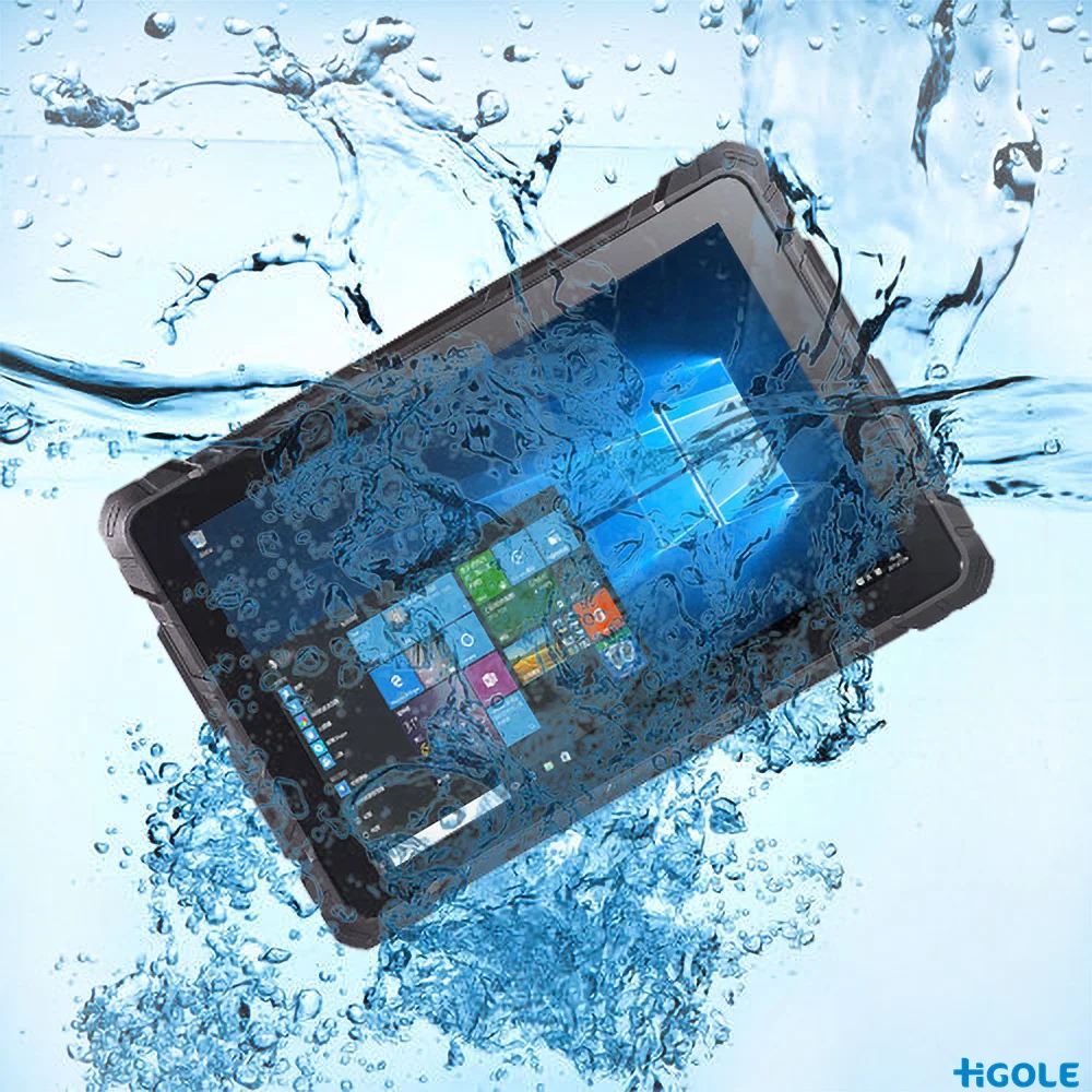 Higole F7 outdoor IP67 shockproof waterproof dustproof touch 10.1 inch win10 industrial rugged tablets