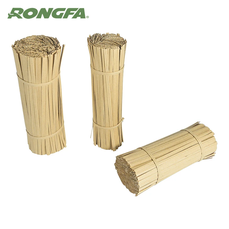 12 cm natural paper twist tie binding wire tie  biodegradable vineyard garden paper ties