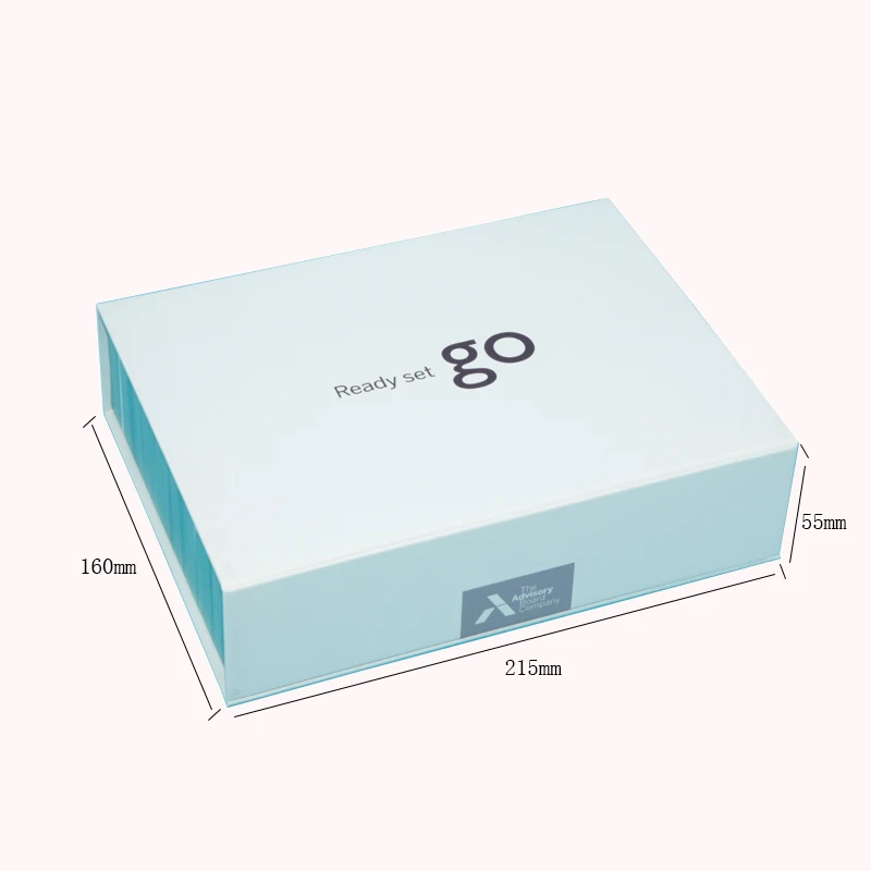 Custom Printing Logo Creative Cardboard Carton Magnetic Gifts Rigid Paper Packaging Box with Lid