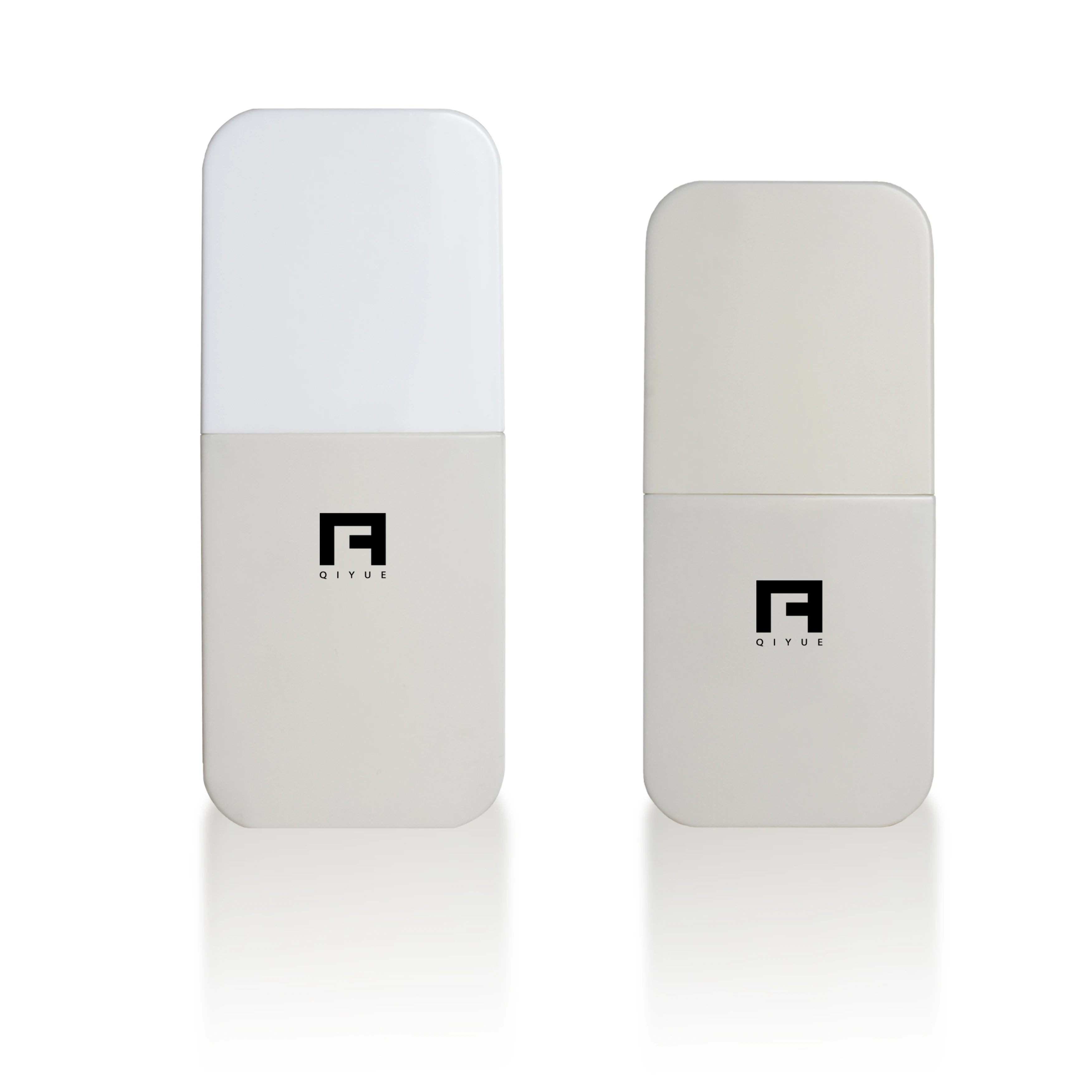 50ml 60ml black flat square cosmetic bottles mist spray bottle round and square portable plastic spray bottle