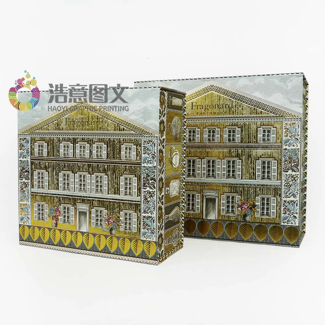 Classic fancy custom Chinese wholesale eco-friendly exquisite durable custom perfume gift cosmetic packing box