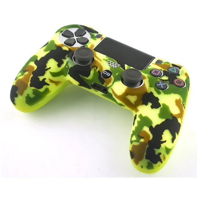 Protection Cover For Playstation PS4 Controller Shell silicone Game Case For PS4 Pro Slim Gamepad