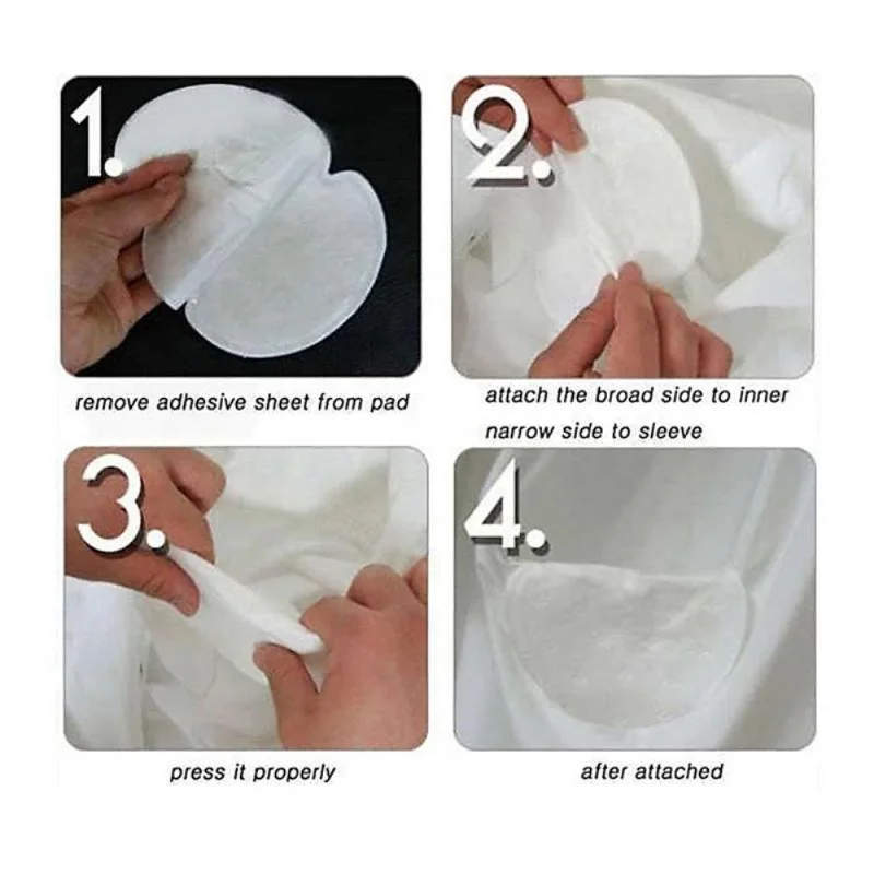 Underarm Dress Clothing Armpit Care Sweat Scent Perspiration Pad Shield Absorbing Deodorant Antiperspirant Underarm Sweat Pads