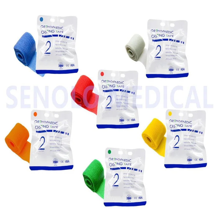 
SENOLO: Synthetic OEM available Soft Cast & Fiberglass & Polyester Casting Tape with Water Activated Polyurethane Resin 