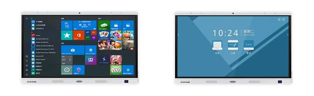 Индивидуальные Multi 55 дюймов Led Ir сенсорный экран Смарт доска интерактивная доска, умная сенсорная доска интерактивная