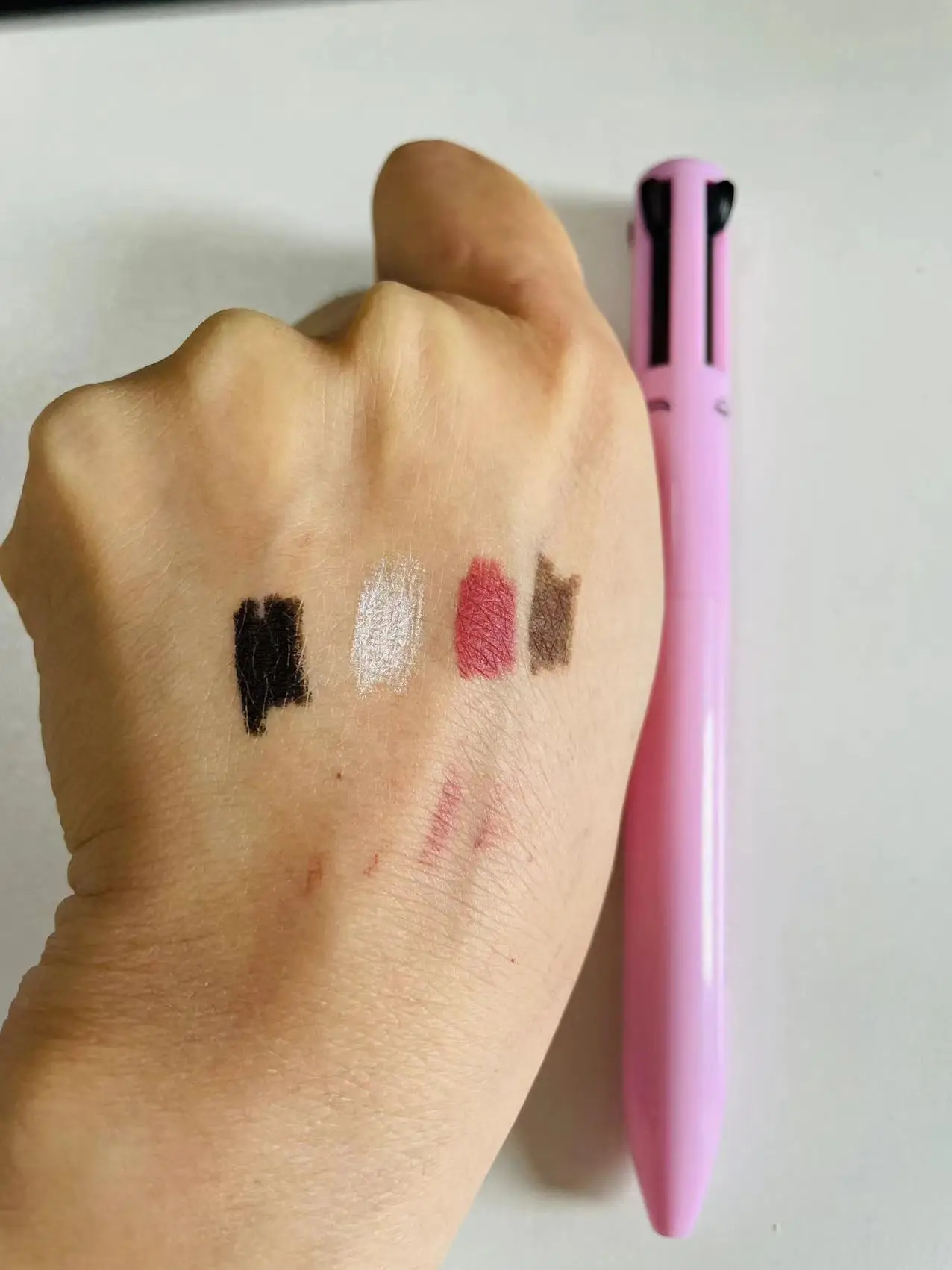 Private Label Hot Selling Makeup 4 Colors Eyebrow Pen 4IN1 Eyebrow Pencil