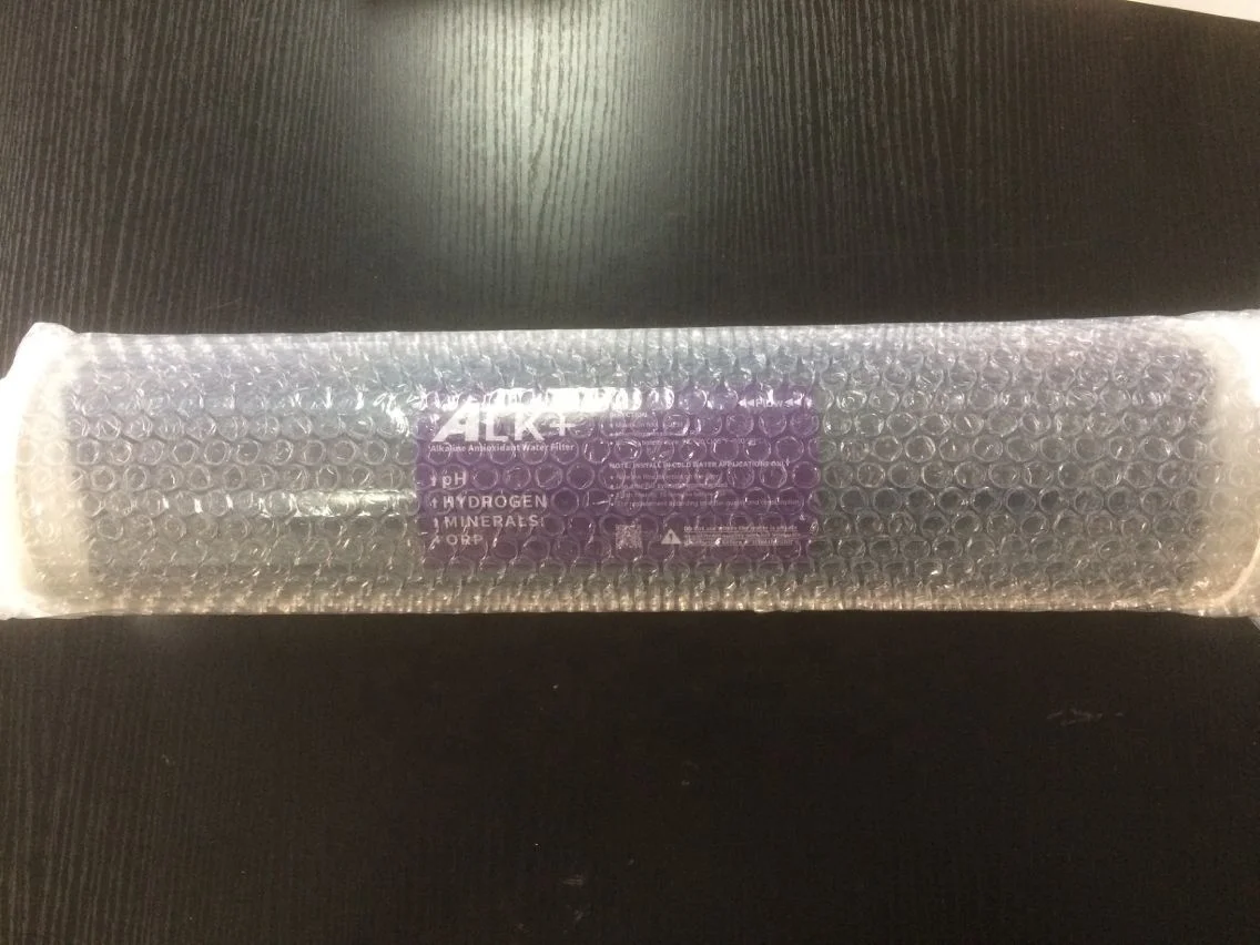 Food grade patent hydrogen mineral alkaline water filter cartridge T33 inline alkaline water filter cartridge