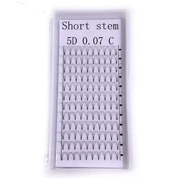 Magnetic eyelashes no glue premade fans 3D 4D 5D 6D 10D C D  curl 0.07 8-15mm russian volume eyelashes extensions