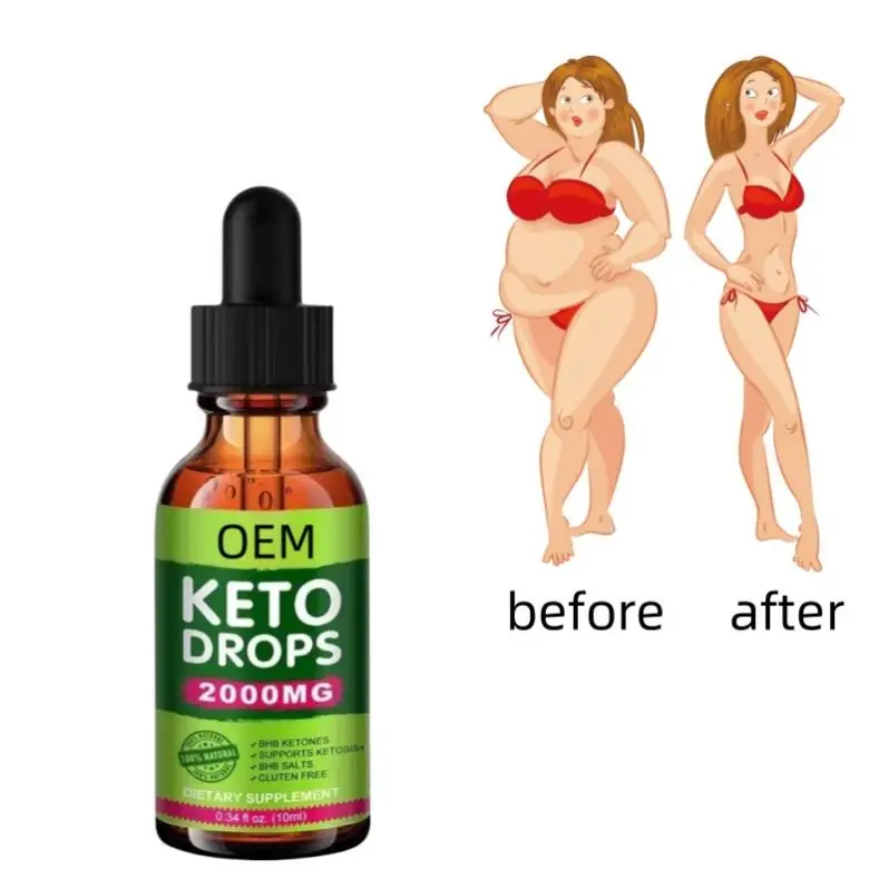 OEM частная марка чистые жидкие капли BHB Keto экзогенные Кетоны Кето-капли для мужчин и женщин