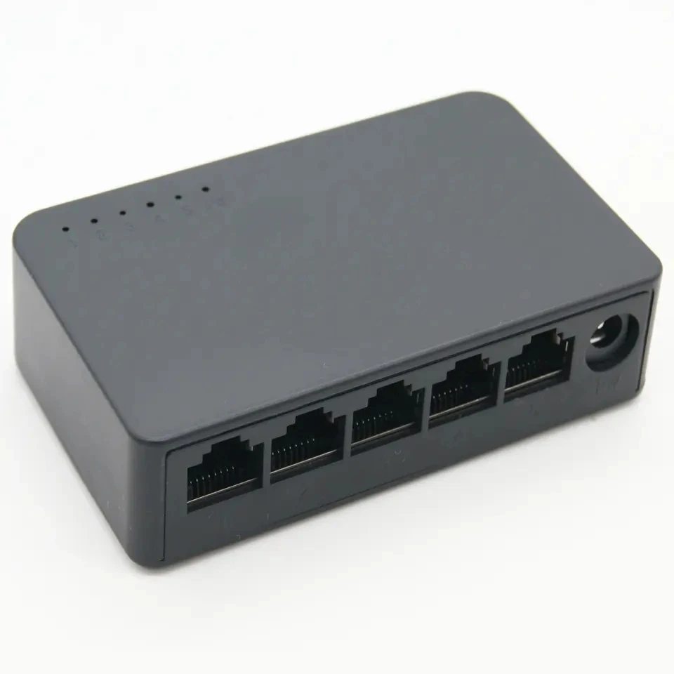 DC 5V 5 Ports Full Network Switch Ethernet Switch 5port support 10/100Mps
