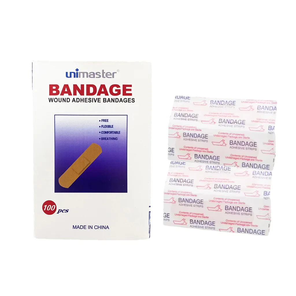 Unimaster Custom Logo 72X19mm Band-aid Private Label Bandaid Manufacturer