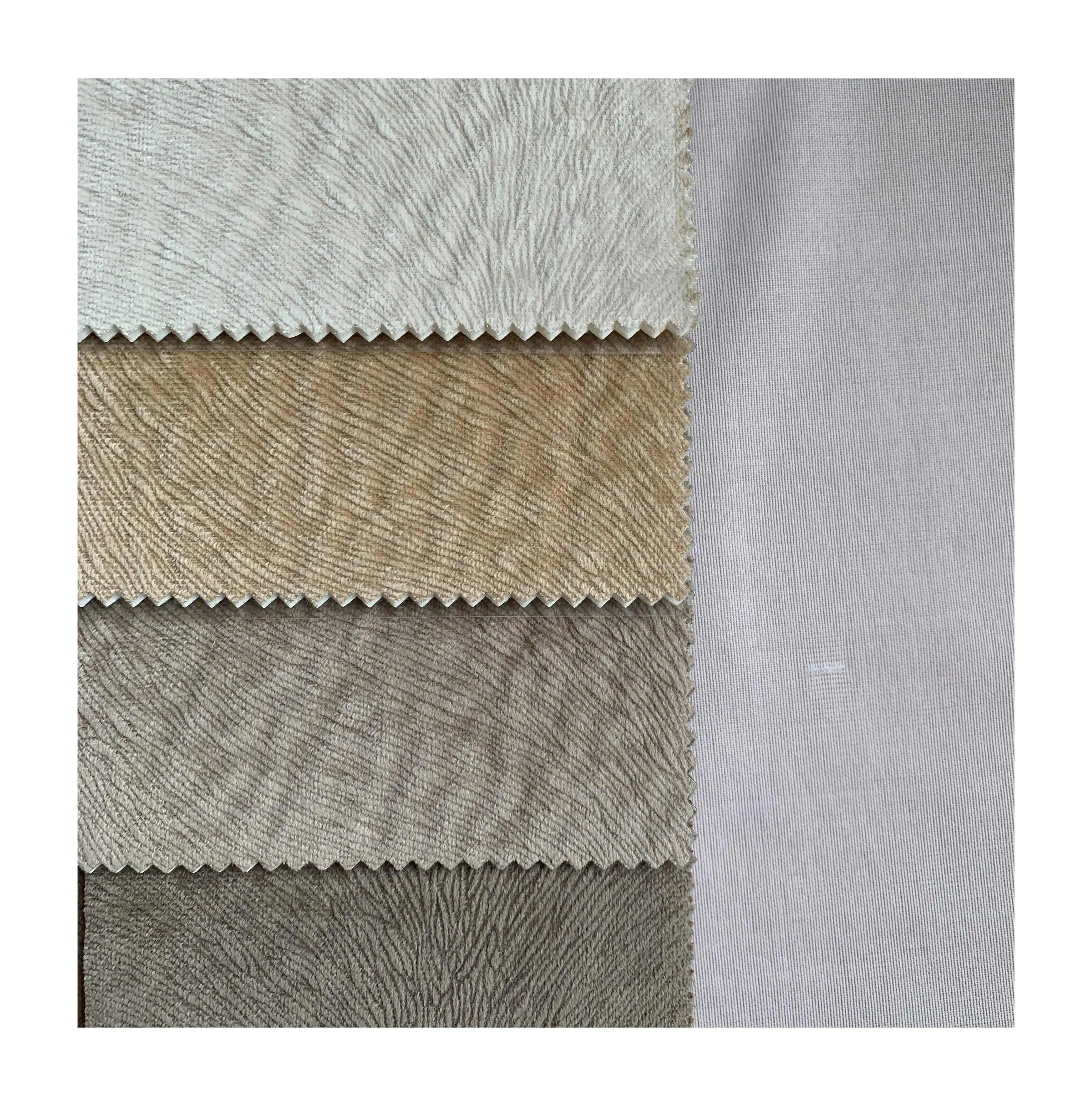 Hot Selling Factory Direct Wholesale Home Textiles 100% polyester high quality fashion burnt-out velvet fabrics