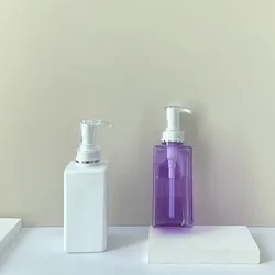 Custom plastic HDPE 500ml shampoo conditioner plastic bottles