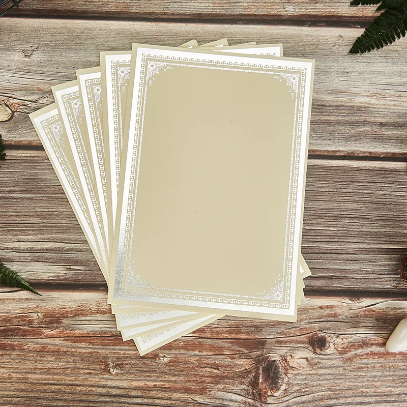 
Hot sale custom printed company degree certificate paper with security feature anti-counterfeit certificate Offset printing 