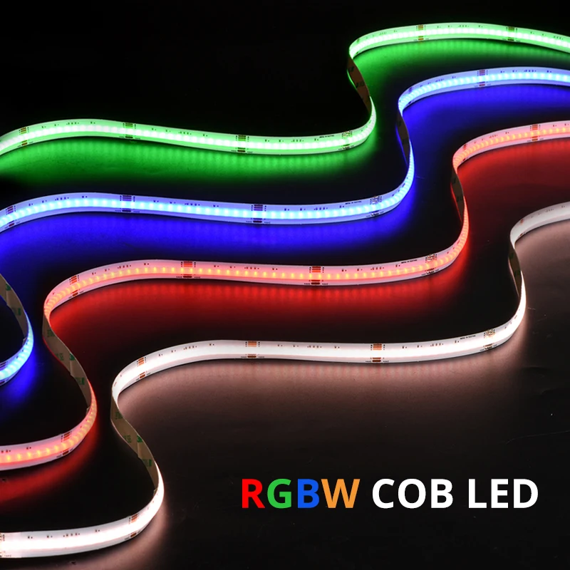 Cabinet Wall Stairs LED Home Lights 784leds RGB COB LED Strip 24V COB RGB LED Strip Light 5M Dream Color Led Strip Light