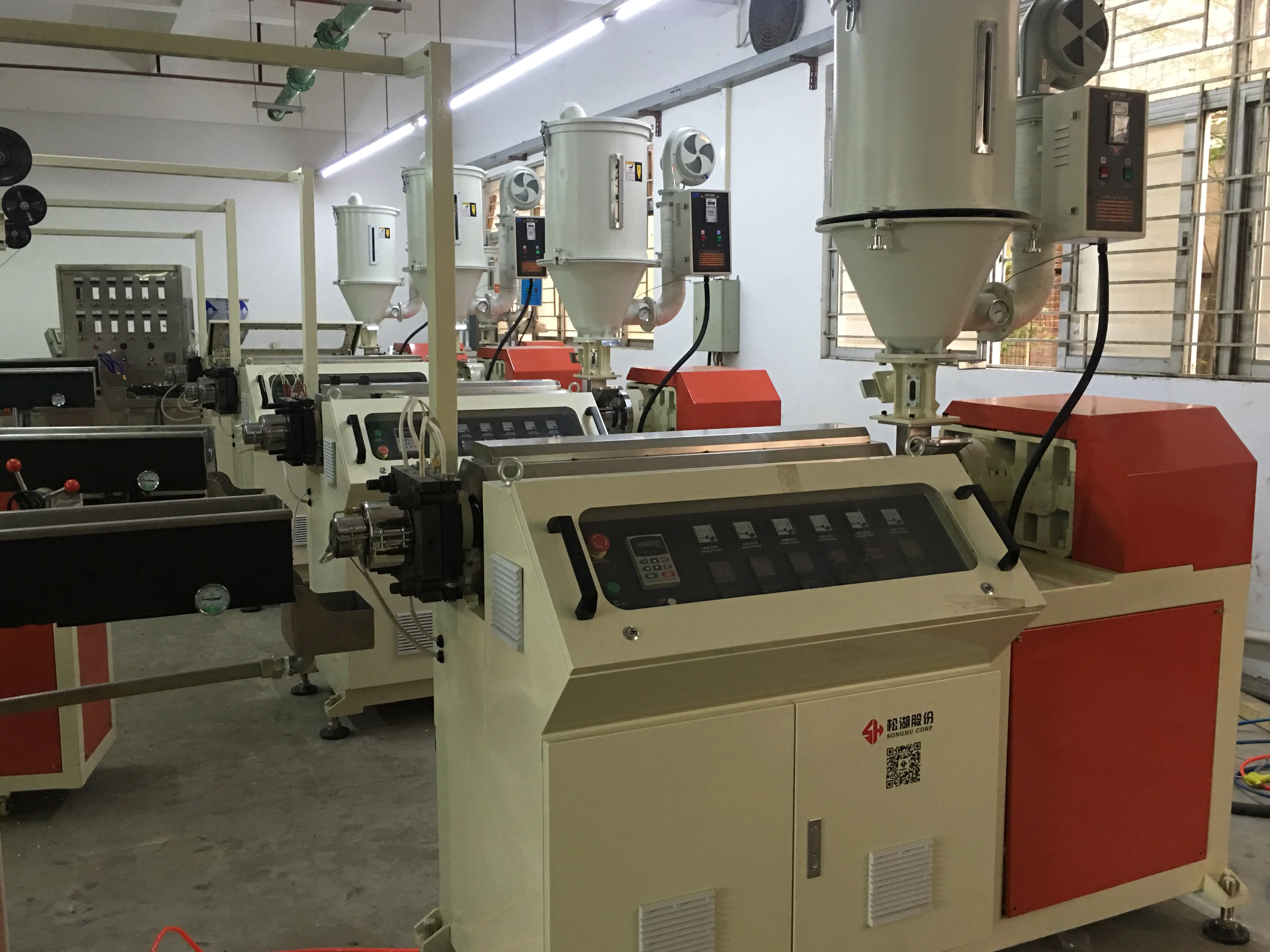 1.75mm ABS PLA plastic lab filament extruder machine/3D Printer Filament Extruder Line Abs Extrusion Machine Line -neat winding