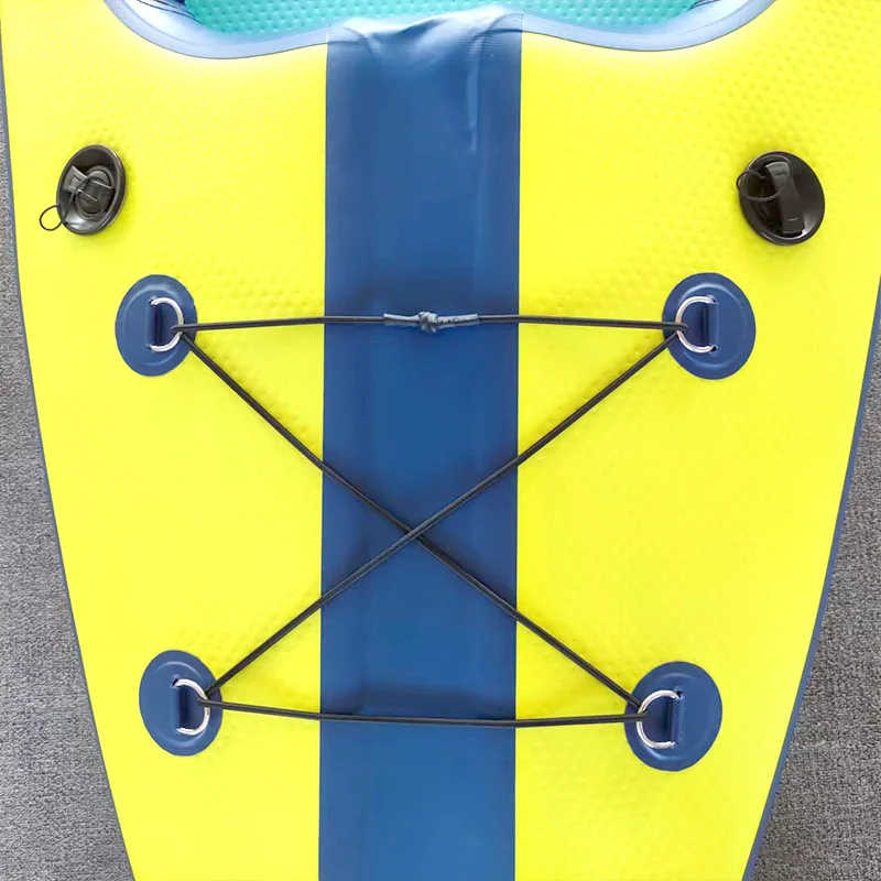 OEM/ODM dropstitch PVC 1/2 person inflatable fishing kayak boat