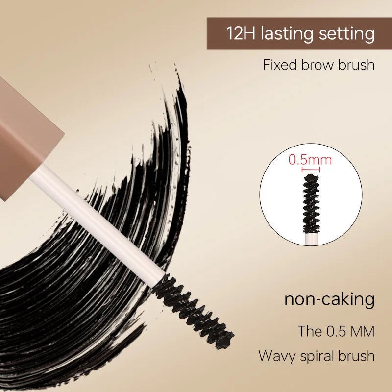 Wholesale dual-ended eyebrow pencil shaping eyebrow tinting pencil eyebrow pencil and brush 2 in 1