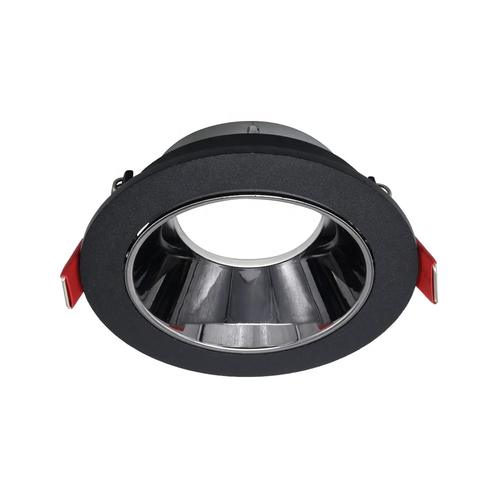 Black gu10 led downlight spotlight 3w cob spot light adjustable hotel mr16 aluminum downlights