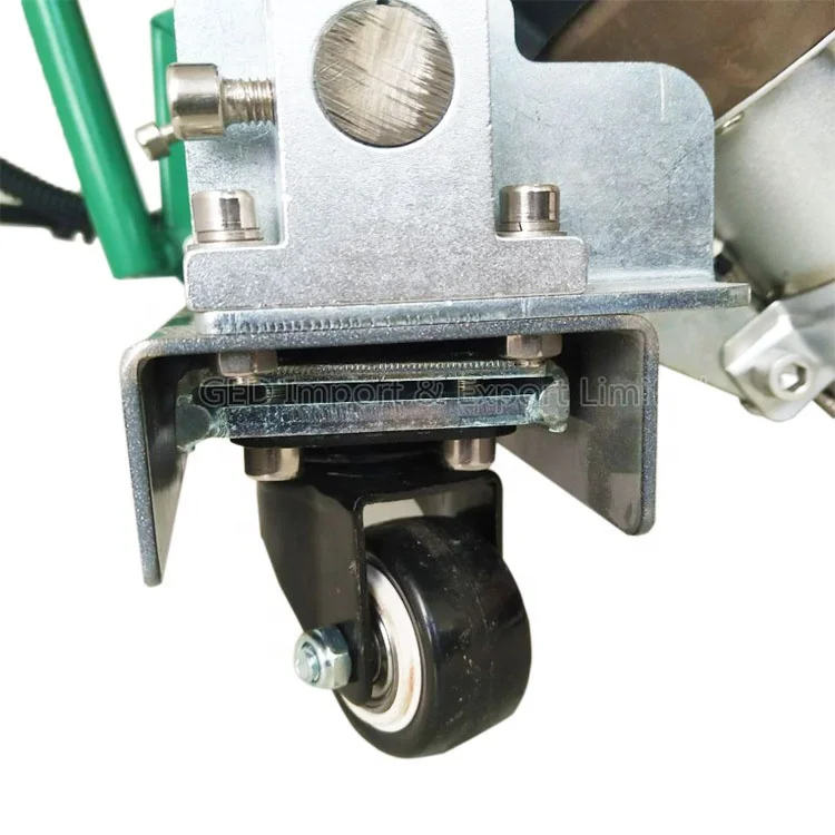 Guangzhou GED-AWM2000 Automatic Flex Banner Welding Machine hot air Plastic PVC tarpaulin Welder for Vinyl with CE for Tent