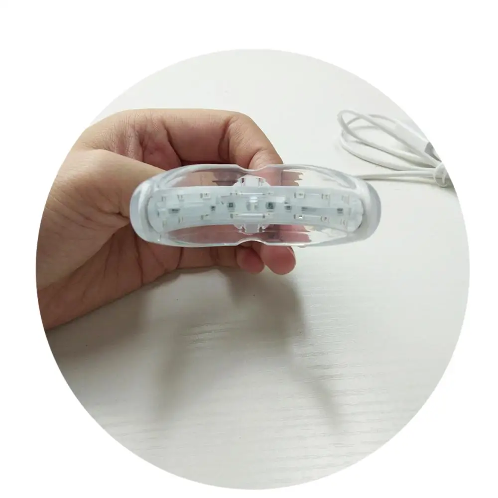 Hot Sale Teeth Whitening Kit Retail Home Use Wired Teeth Whitening Cold Light Kit For iPhone Android USB