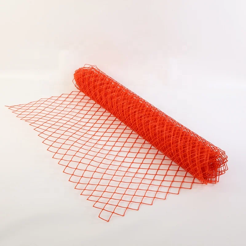 4FT*50FT diamond hole HDPE plastic orange safety fence mesh net a porternwt