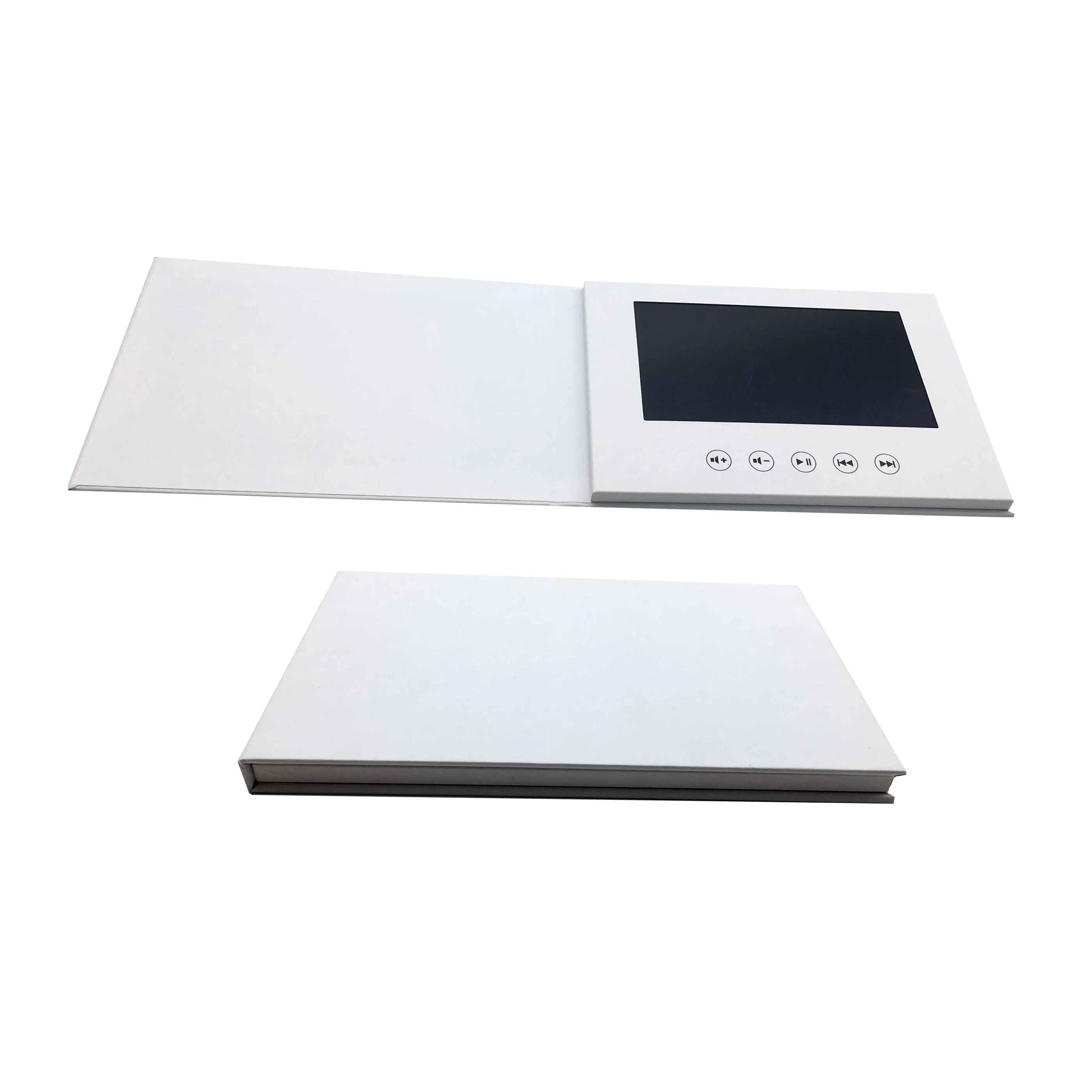 Company business card 7 inch lcd screen brochure A5 video brochure mailer for marketing