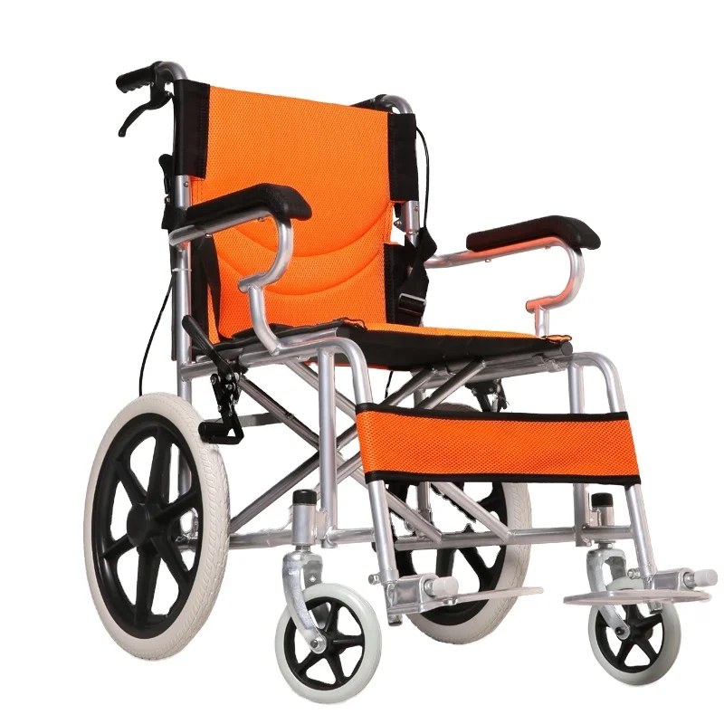 Medical Care Supply Ultra Light Weight Free Traveling Manual Wheelchairs for kids and elder silla de ruedas
