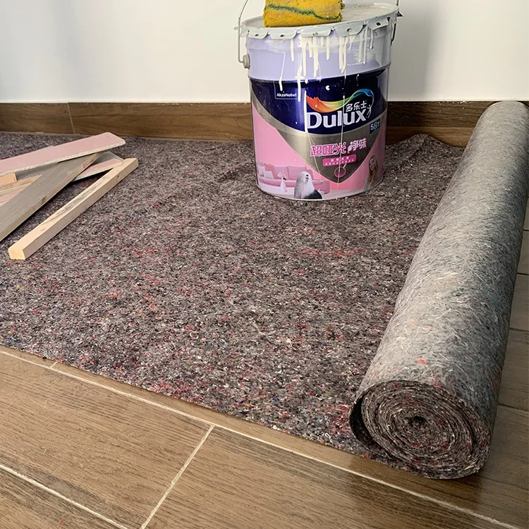 New Arrival Golden Supplier Non woven Roll Needle Punched Felt For Mattress Underlay Carpet Padding