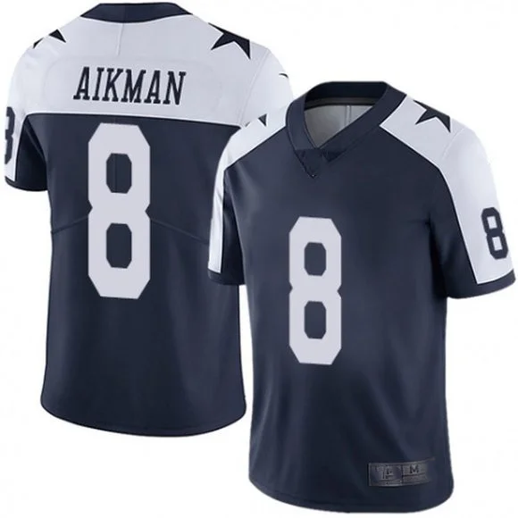 2022 Wholesale Dallas  #7 Diggs #8 Aikman #9 Smith Embroidery Limited Jersey Stitched American Football Jerseys