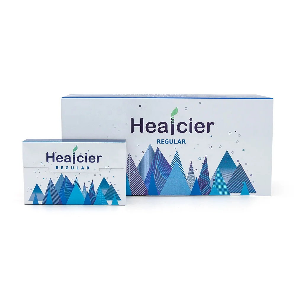 Healcier heat not burn botanical extracts no nicotine healthy alternative to vapor electronic cigarettes