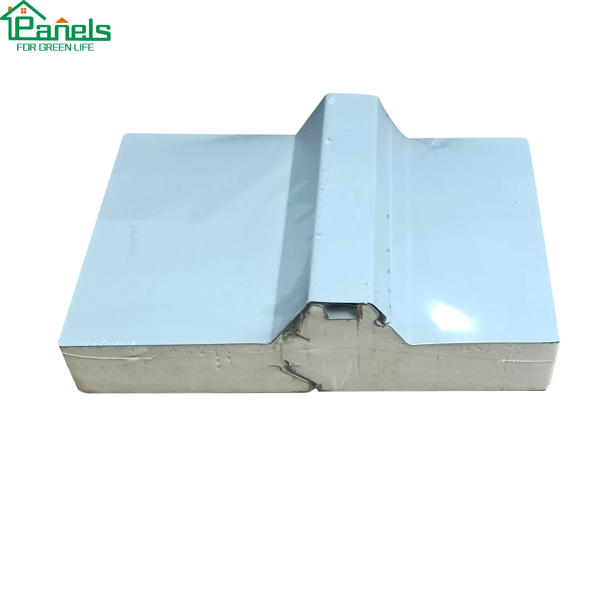PU pur sandwich roofing panels made by China ISO certificated factory in wholesale price for building warehouse motel