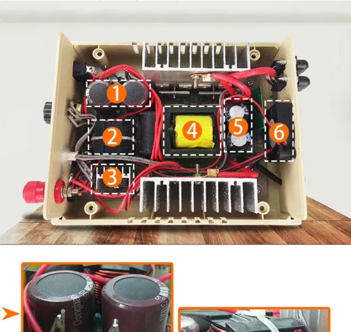 SUSAN-835MP Electrical Power Supplies Mixing high-power inverter Electronic booster Converter Transformer Power converter