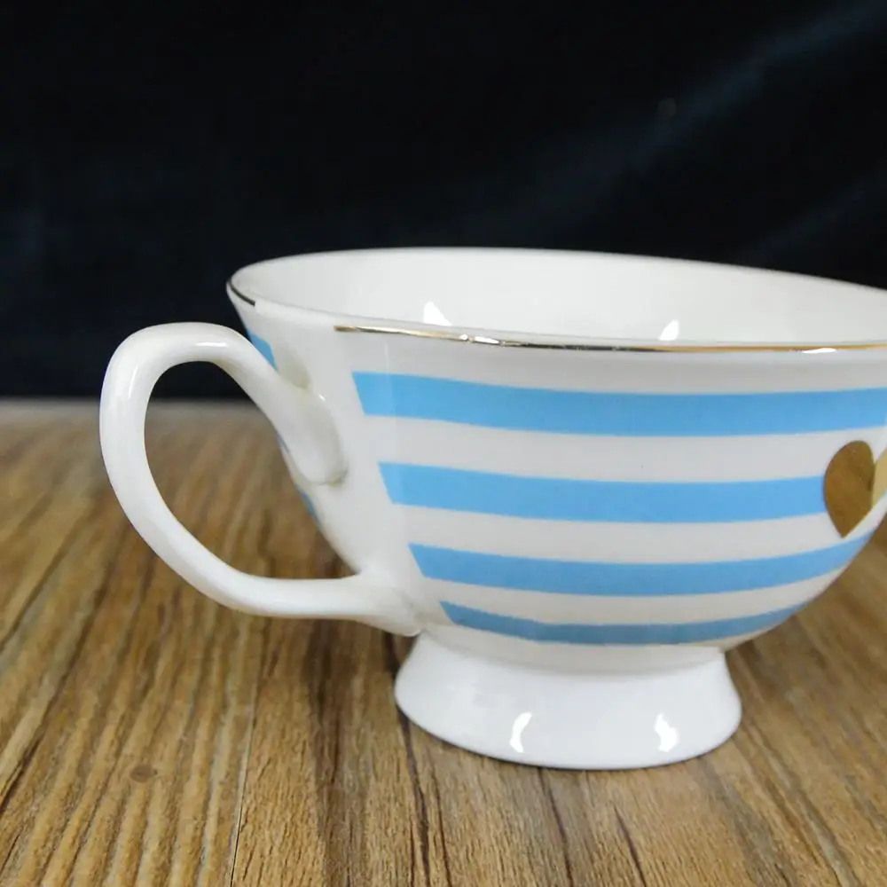 Exquisite bone China Coffee Cups And Saucers With Gift Boxes.Cups And Saucers Suit