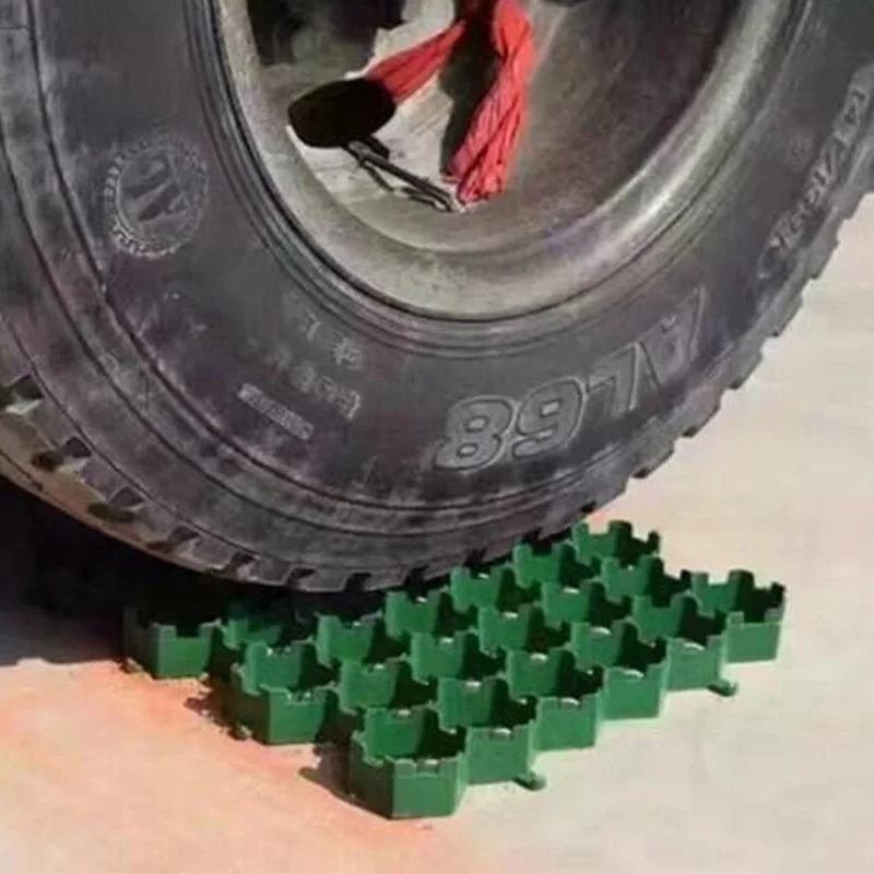 Mat Plastic Grass Lawn Gravel Paving Grid, Driveway Gridding for Gravel