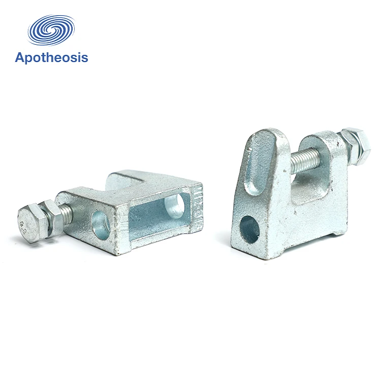 High Quality Malleable Iron Hot Sale Unistrut Swiveling Malleable Steel Beam Clamp