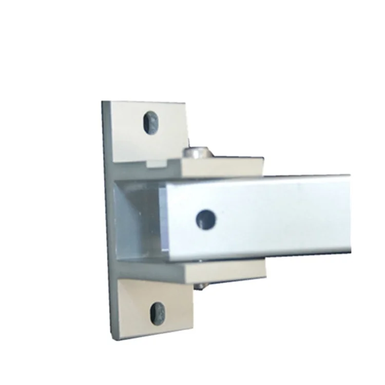 Серебряное анодированное крепление серии 6000, экструдированный монтажный профиль, солнечная система