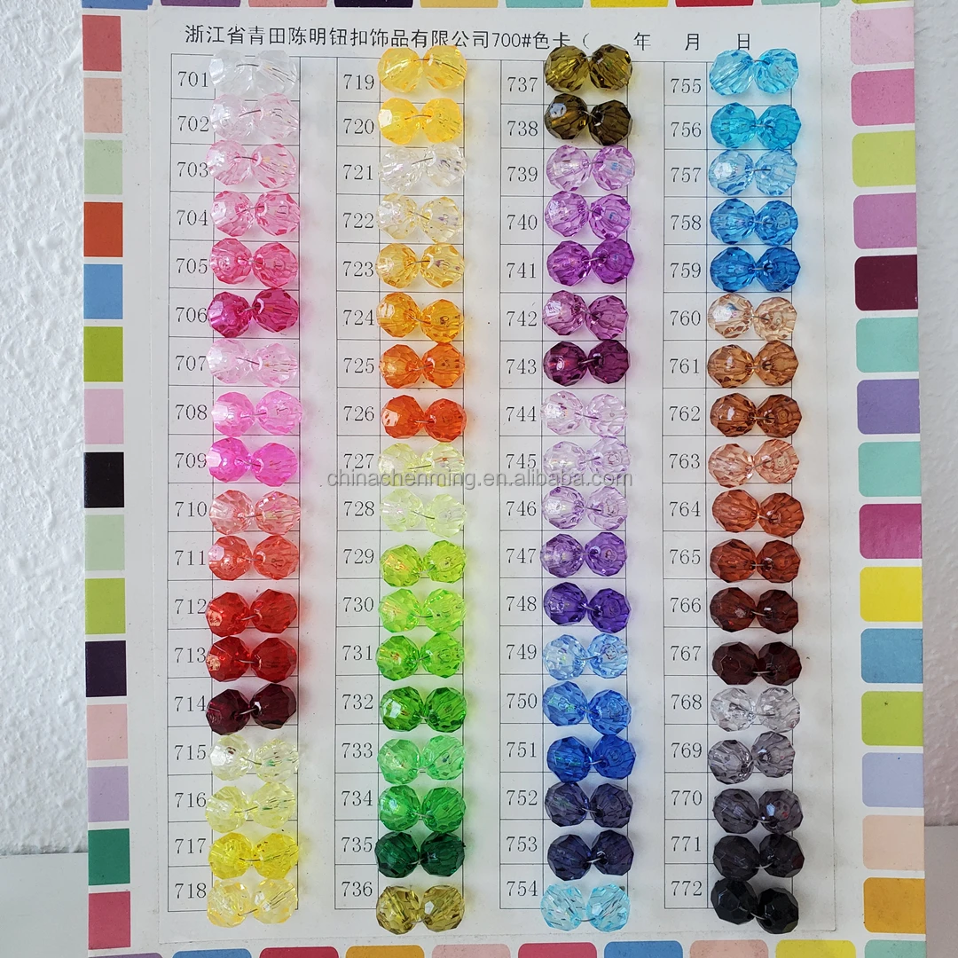 Акриловые бусины для ювелирных изделий