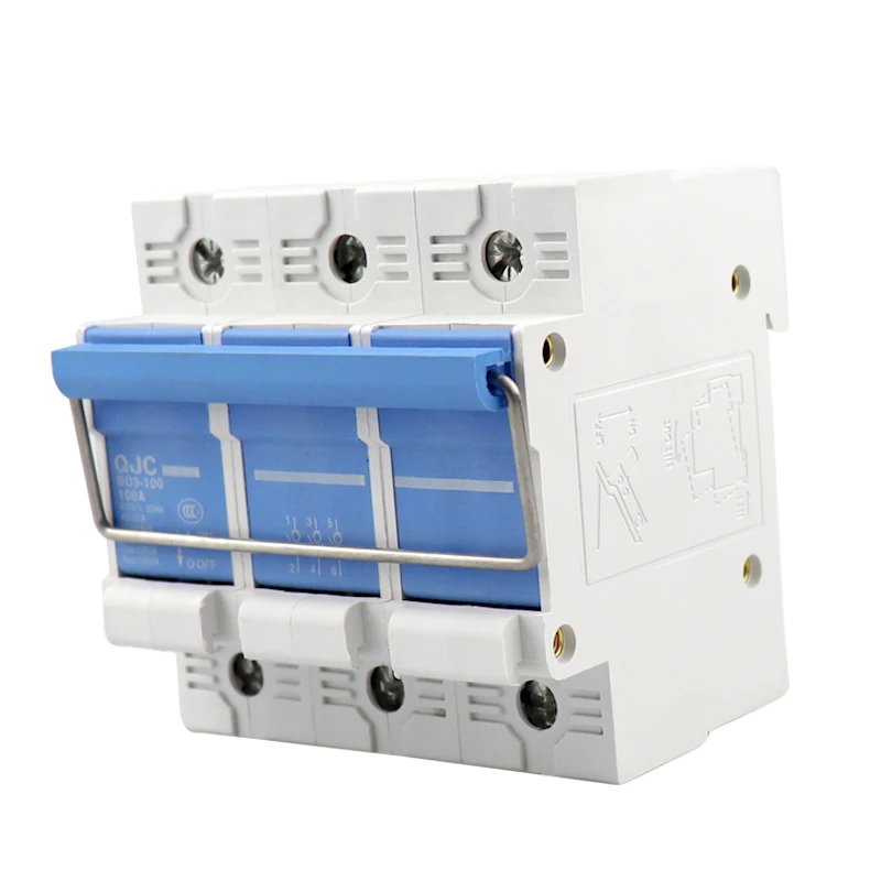  QJC оптовая продажа с фабрики OEM/ODM BD3-100 ручной вытянуть Тип IP20 100A 1 полюс Электрический